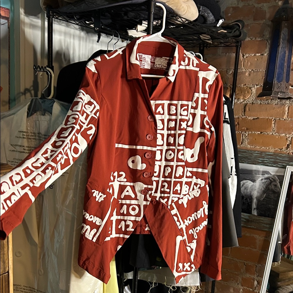 Rundholz Black Label Graphic Blazer size Small